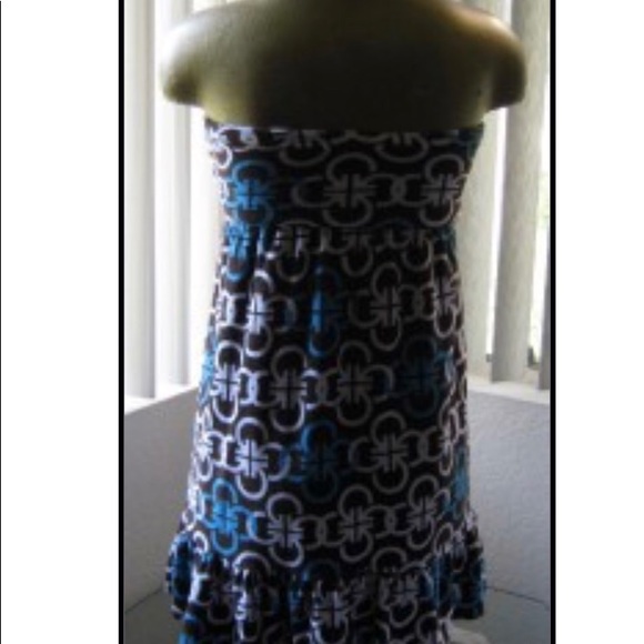 DAILY DEAL!  CAPELLI New York Terrycloth RESORT Terry DRESS S - Picture 7 of 7